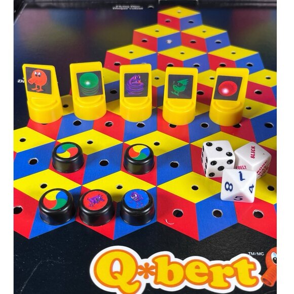 VINTAGE 1983 Parker Brothers Q*Bert Board Game complete - Picture 5 of 9